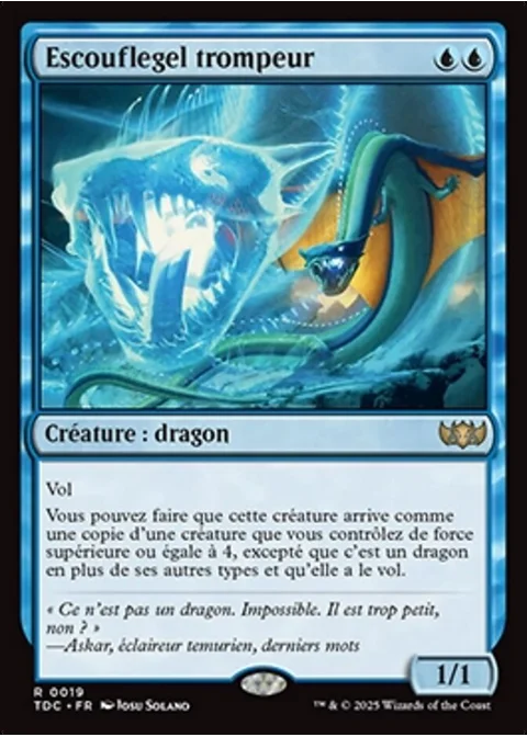 Escouflegel trompeur