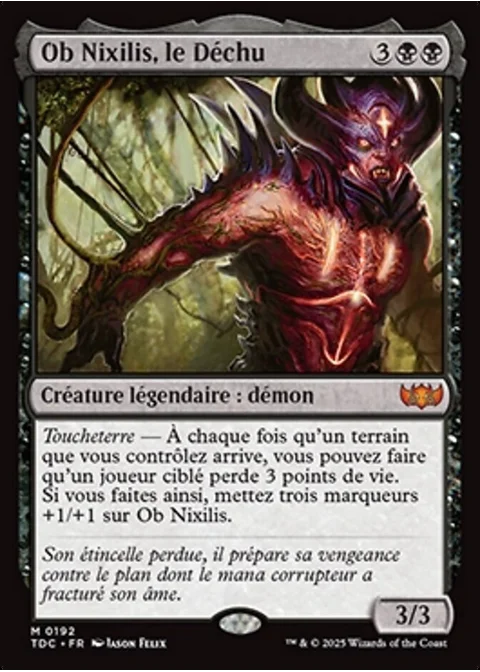 Ob Nixilis, le Déchu