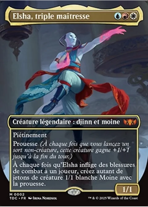 Elsha, triple maîtresse