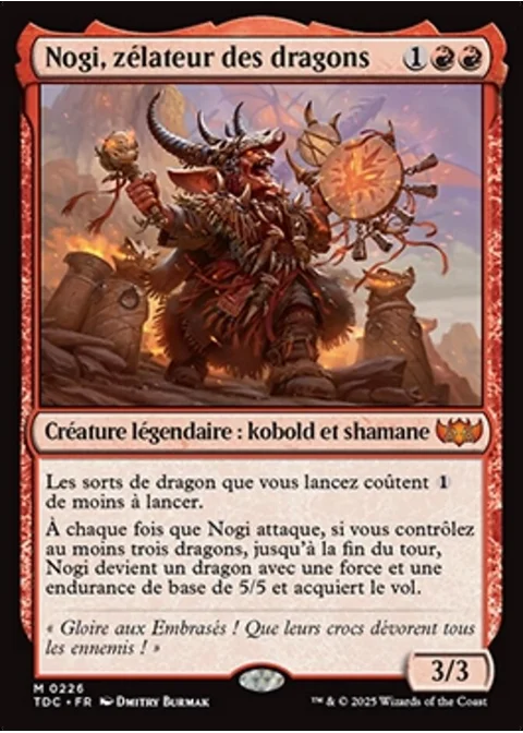 Nogi, zélateur des dragons