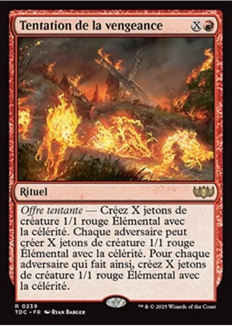 Tentation de la vengeance