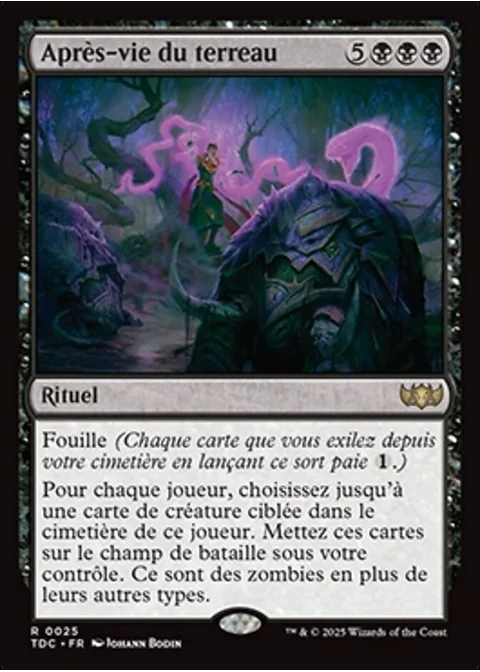 Après-vie du terreau