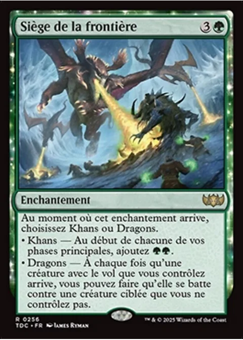 Siège de la frontière