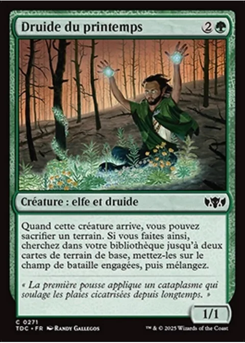 Druide du printemps