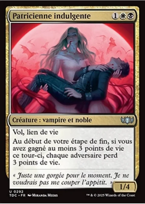 Patricienne indulgente