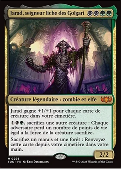 Jarad, seigneur liche des Golgari