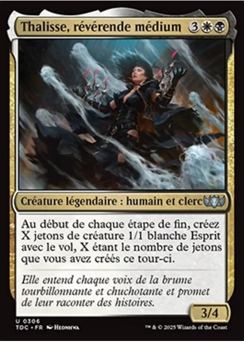Thalisse, révérende médium