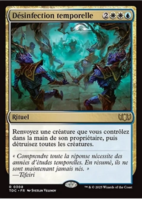 Désinfection temporelle