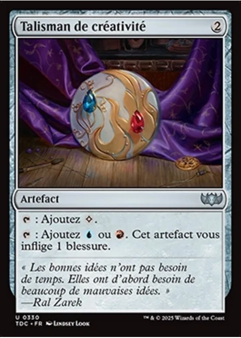 Talisman de créativité