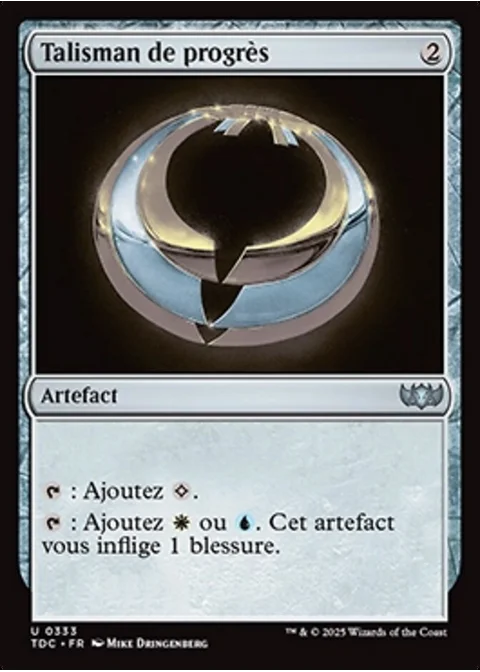Talisman de progrès