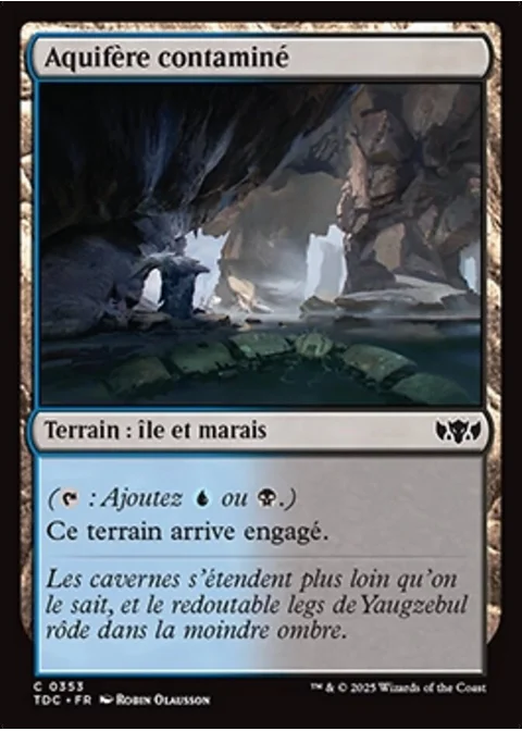 Aquifère contaminé