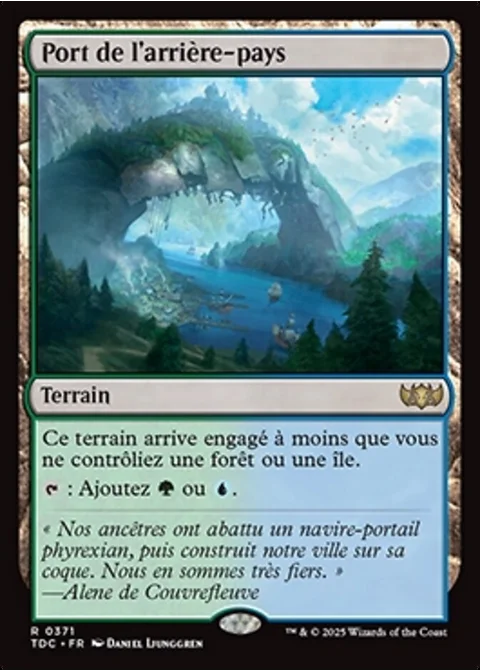 Port de l'arrière-pays