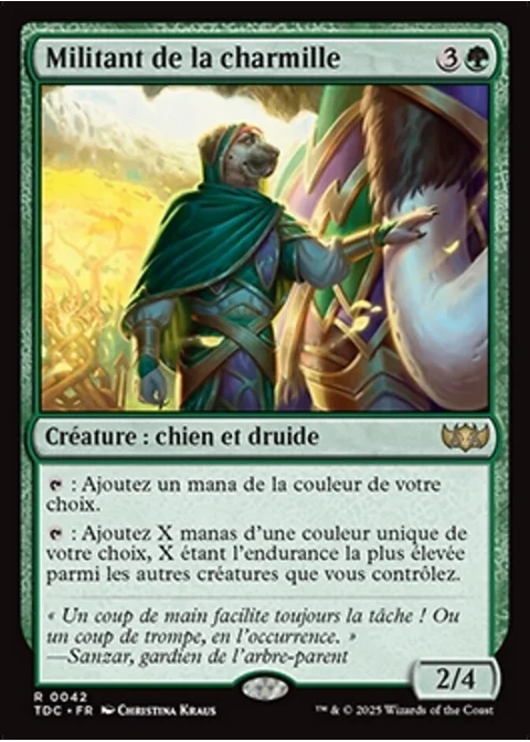 Militant de la charmille