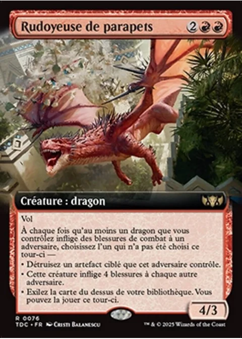 Rudoyeuse de parapets