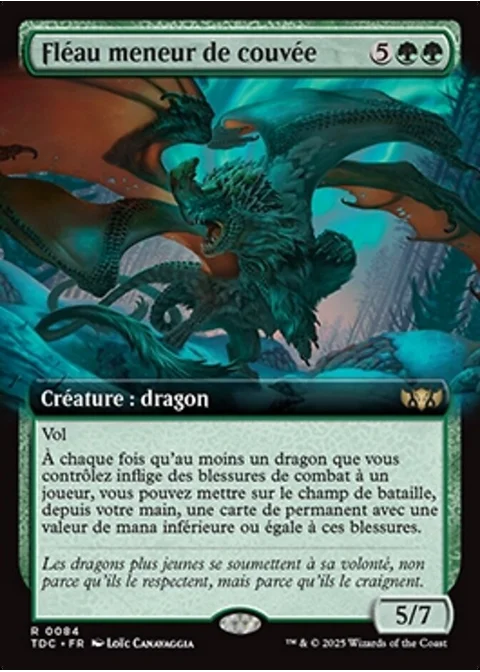 Fléau meneur de couvée