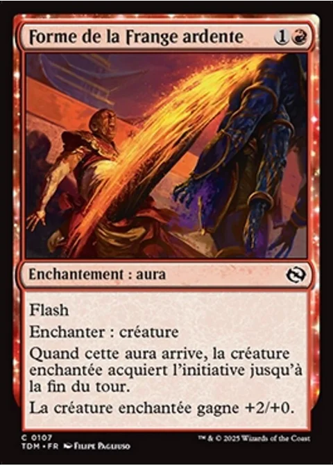 Forme de la Frange ardente