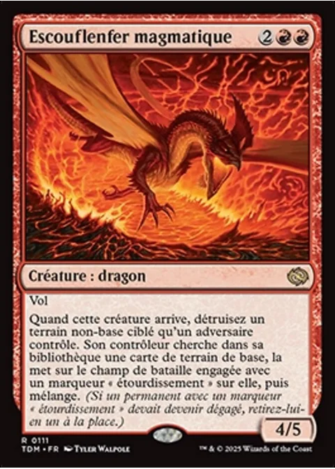 Escouflenfer magmatique