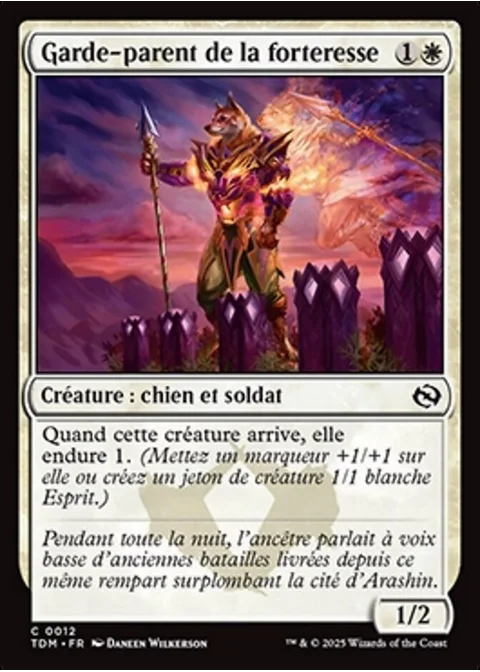 Garde-parent de la forteresse