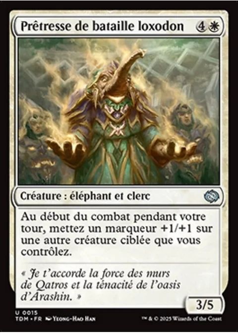 Prêtresse de bataille loxodon