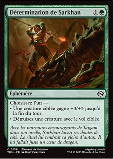 Détermination de Sarkhan