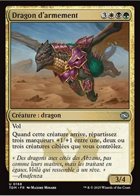 Dragon d'armement