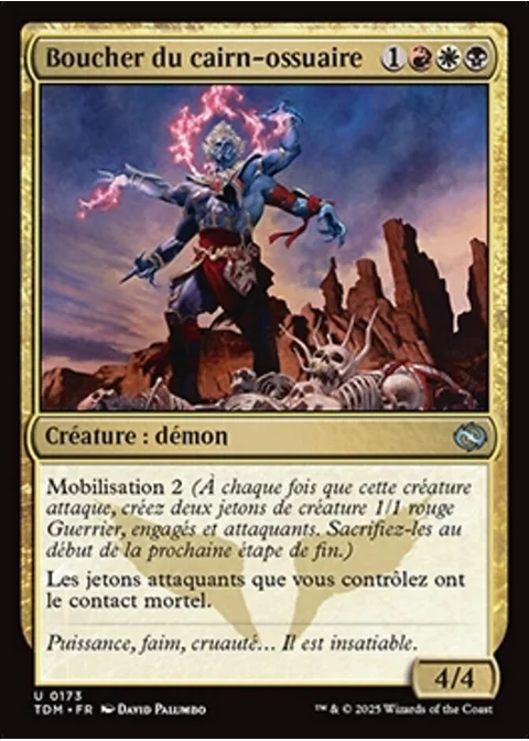 Boucher du cairn-ossuaire