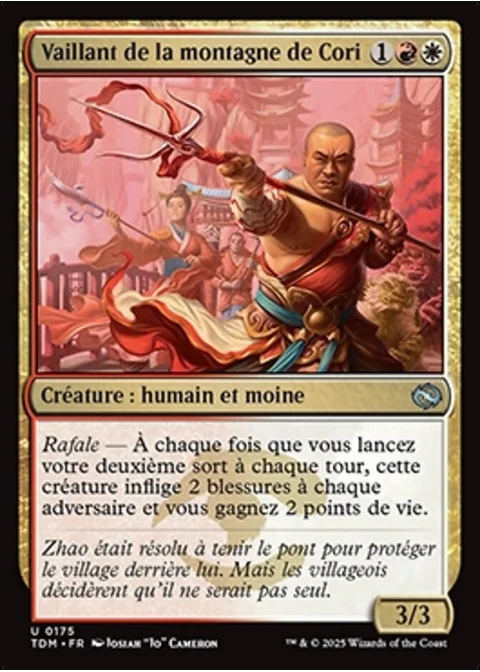 Vaillant de la montagne de Cori