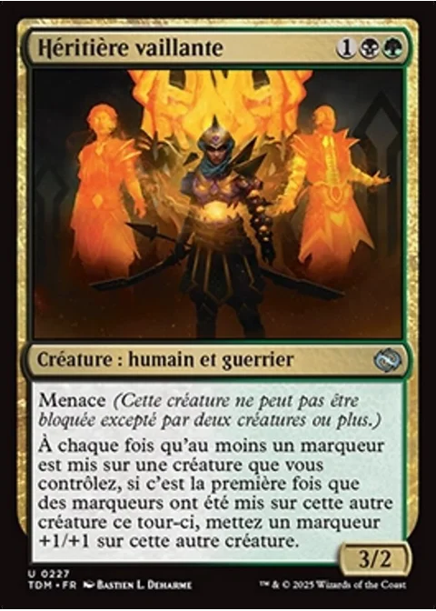 Héritière vaillante