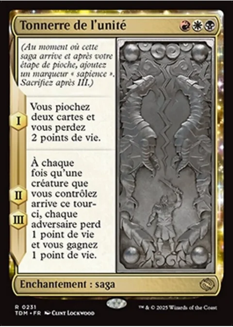 Tonnerre de l'unité