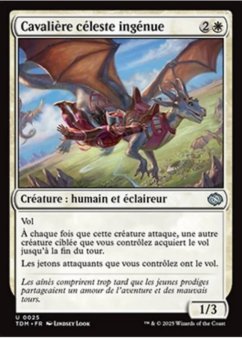 Cavalière céleste ingénue