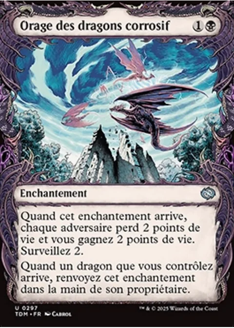Orage des dragons corrosif