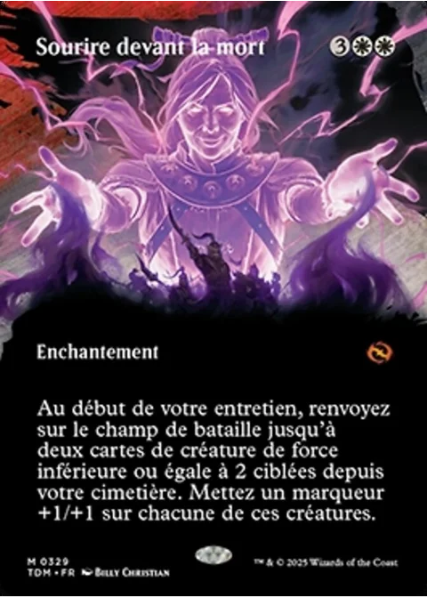 Sourire devant la mort