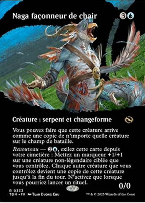 Naga façonneur de chair