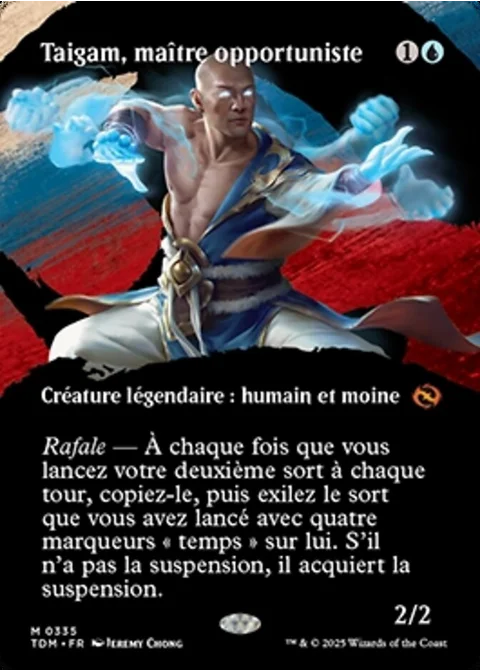 Taigam, maître opportuniste