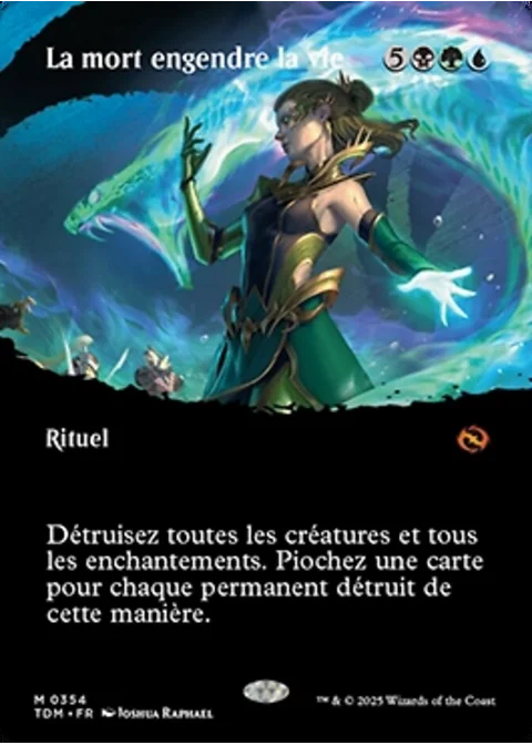 La mort engendre la vie