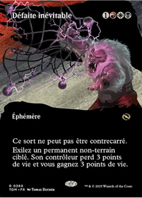 Défaite inévitable