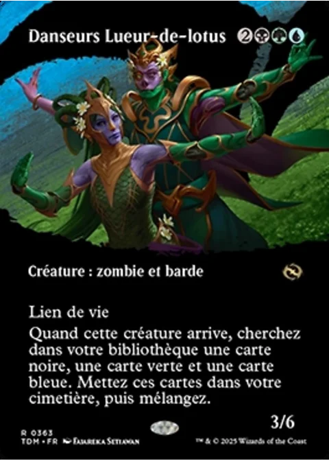 Danseurs Lueur-de-lotus