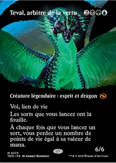 Teval, arbitre de la vertu