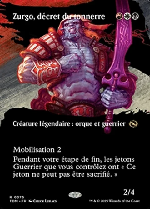 Zurgo, décret du tonnerre