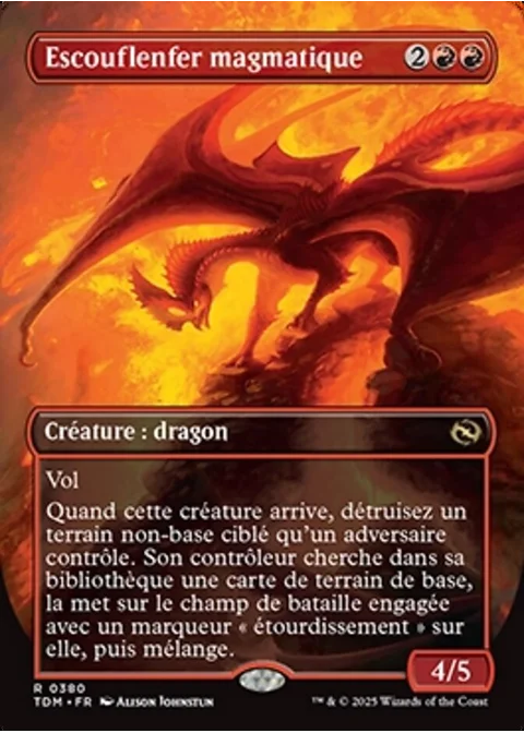 Escouflenfer magmatique