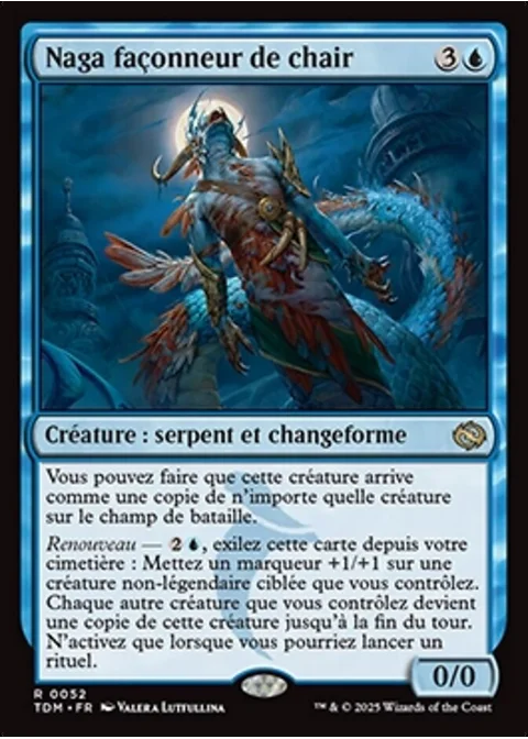 Naga façonneur de chair