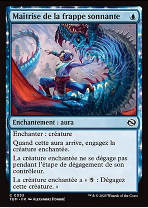 Maîtrise de la frappe sonnante