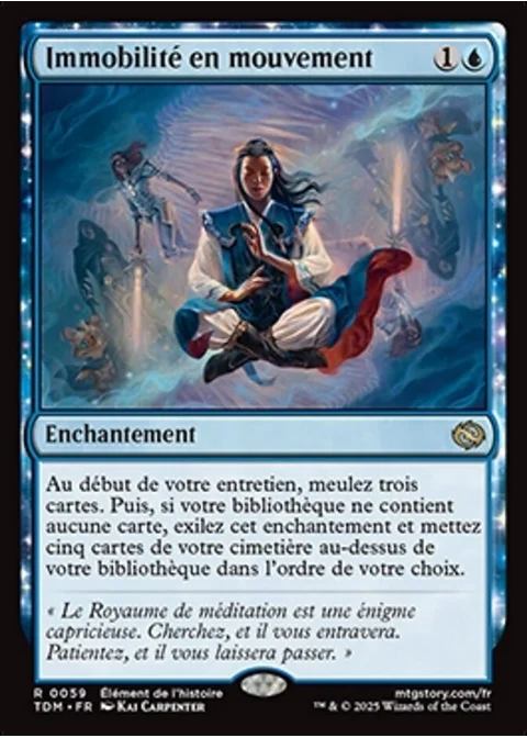 Immobilité en mouvement