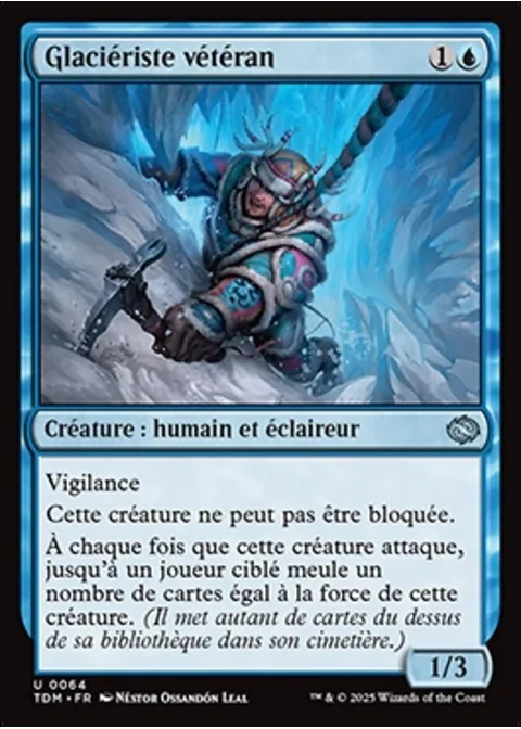 Glaciériste vétéran