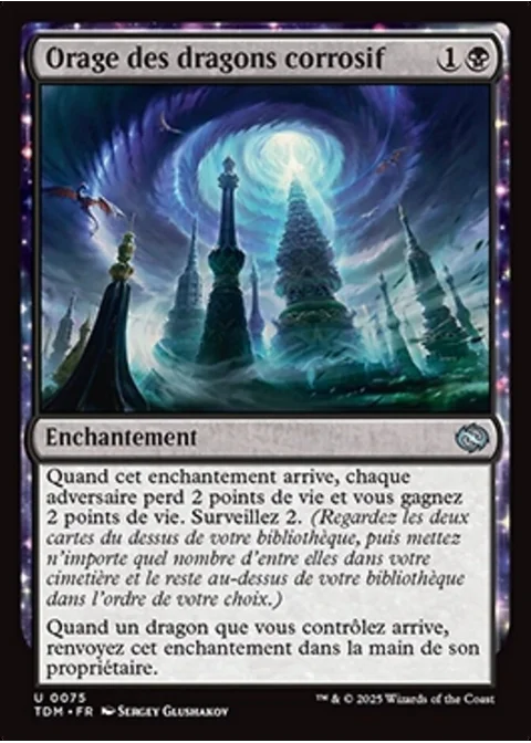 Orage des dragons corrosif