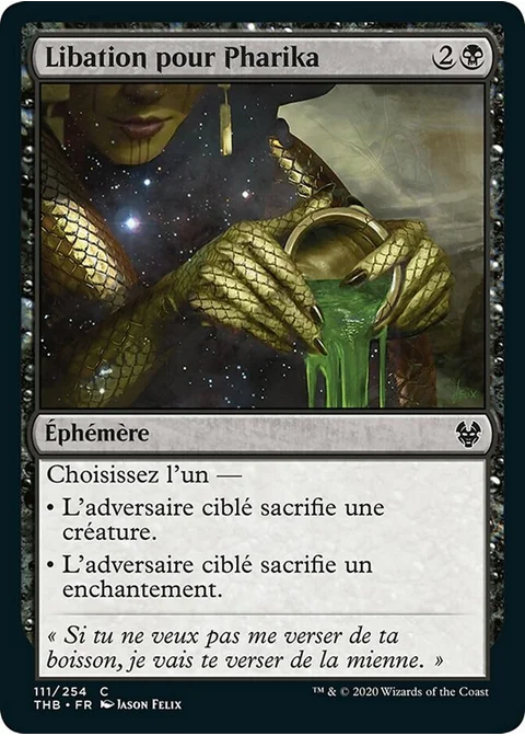 Libation pour Pharika