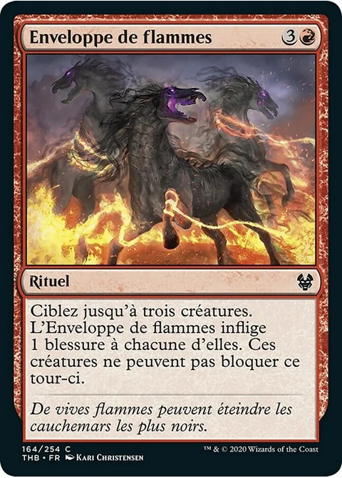 Enveloppe de flammes