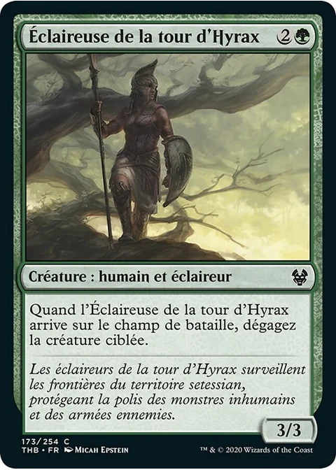 Éclaireuse de la tour d'Hyrax