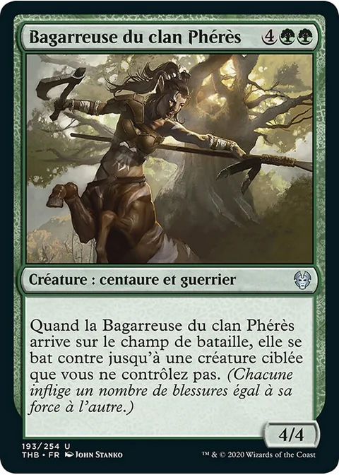 Bagarreuse du clan Phérès