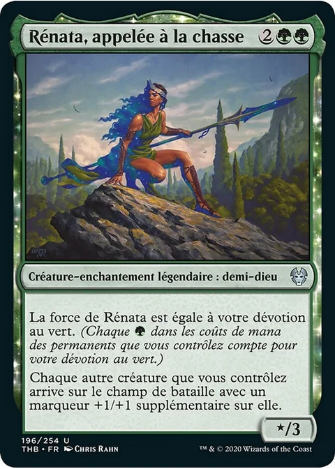 Rénata, appelée à la chasse